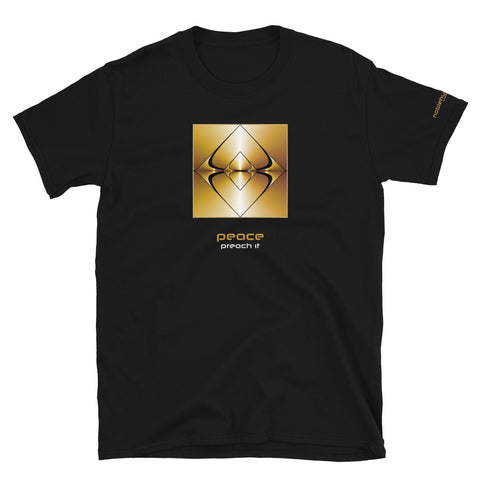 Men's Peace T-Shirt – Gold