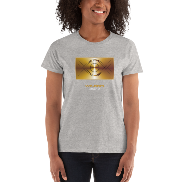 Ladies' Wisdom T-shirt - Gold