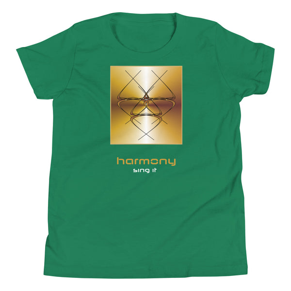 Youth Harmony Short Sleeve T-Shirt - Gold