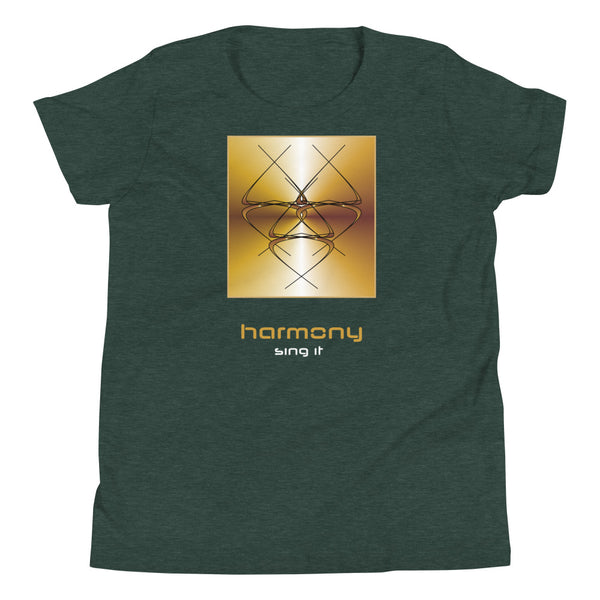 Youth Harmony Short Sleeve T-Shirt - Gold