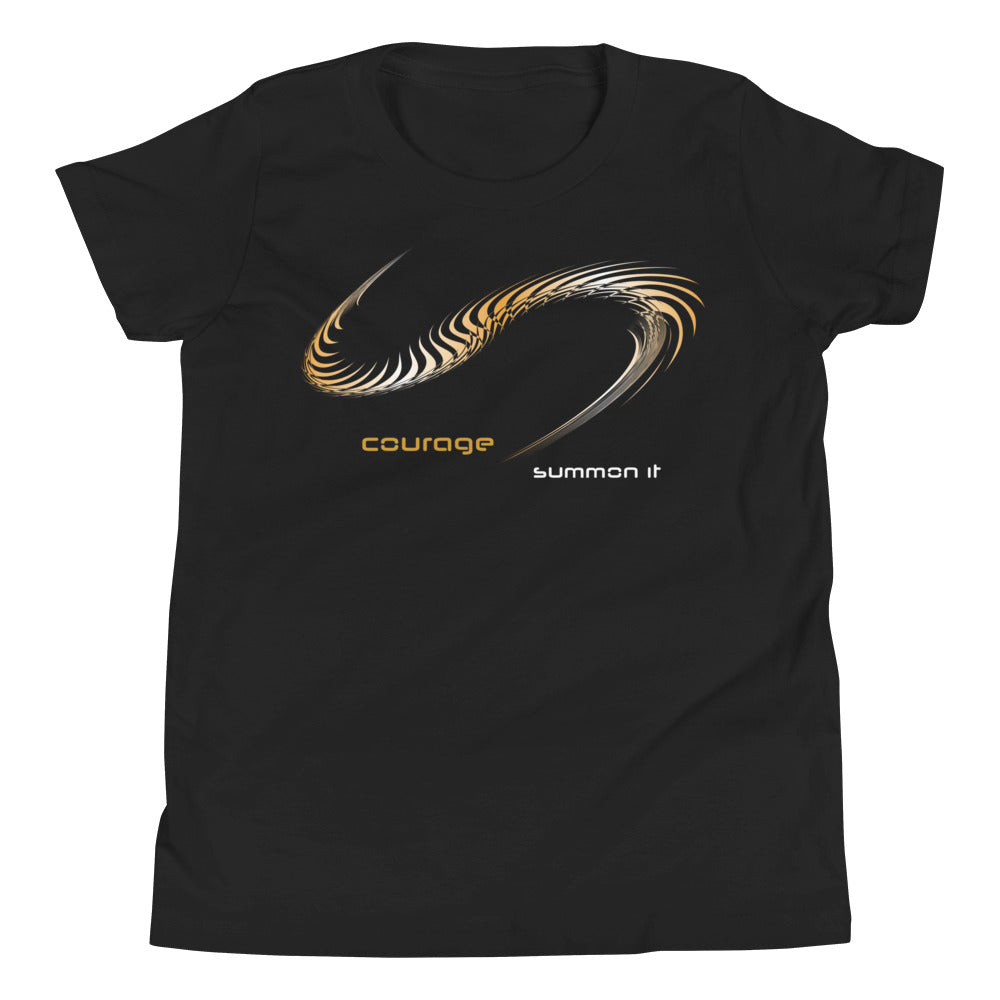Youth Courage Short Sleeve T-Shirt - Gold