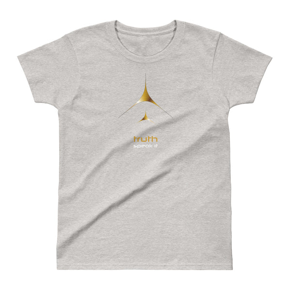 Ladies' Truth T-shirt - Gold