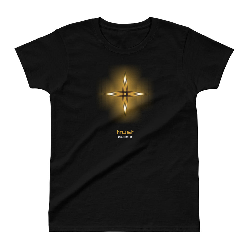Ladies' Trust T-shirt- Gold